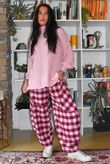 Winnie Oversized Knit Rose
